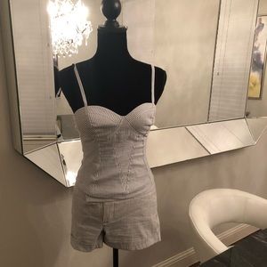 Bebe short and top set